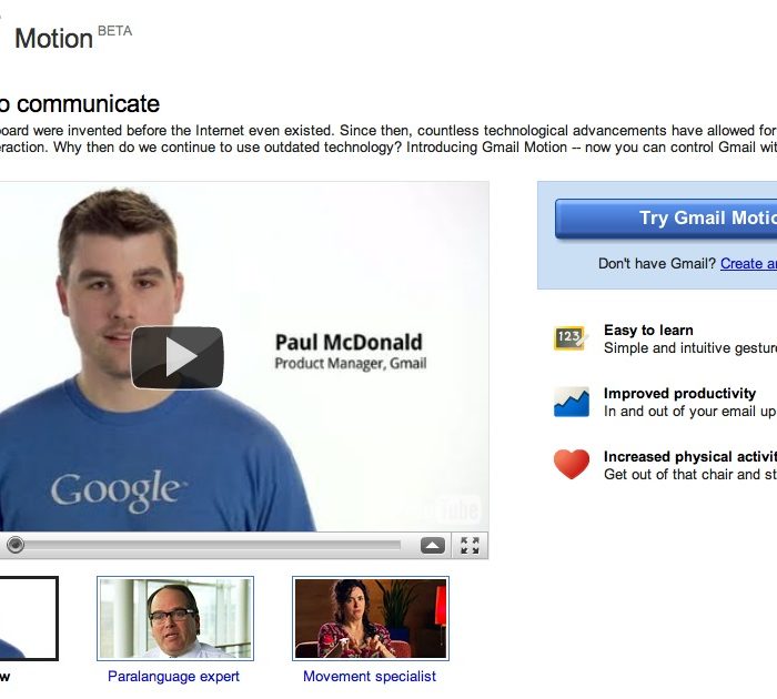 New Google Motion…
