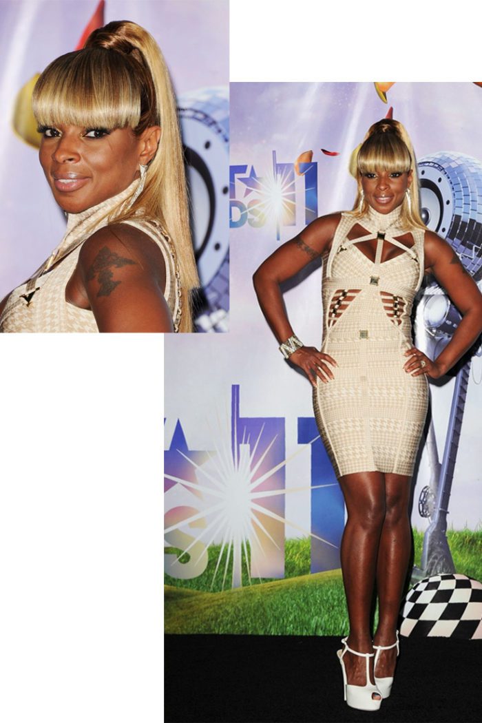 SPOTTED: MJB in Herve Leger