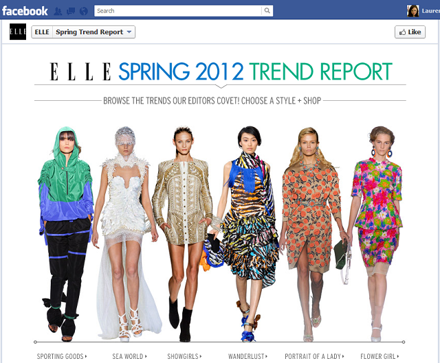 Elle Magazine Has What Your Facebook Friends “LIKE”