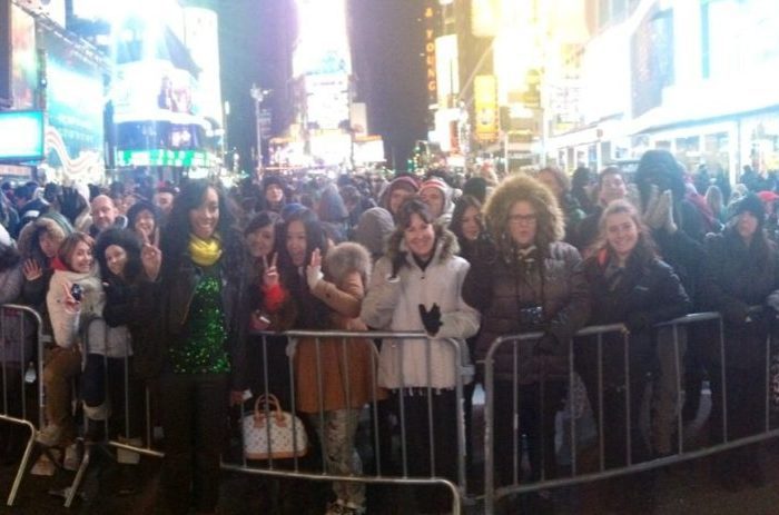 Celebrating New Year’s Eve In Times Square With Verizon Wireless #My2012Moment