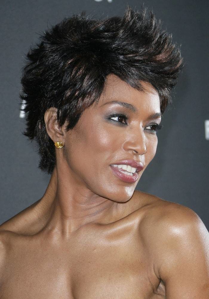 Angela Bassett Radiates Spring Star Power At “Olympus Has Fallen” Premier