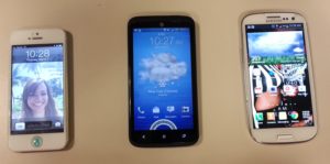 HTC One X + - Comparison (Apple iPhone 5, HTC One X+, Samsung Galaxy S III)