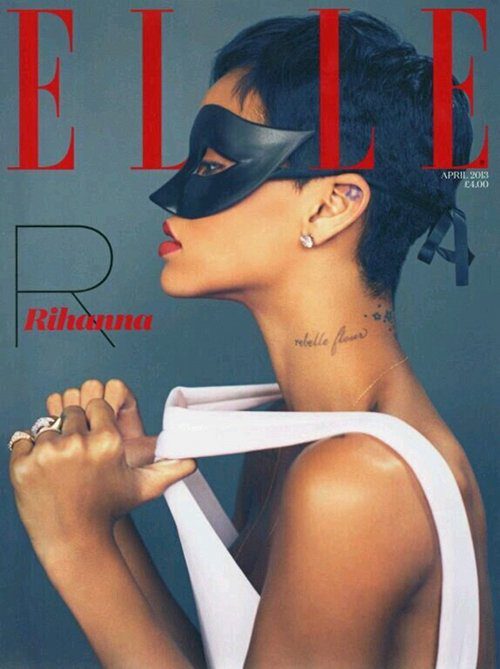 Rihanna ELLE UK: Keeping Her Name in Your Mouth