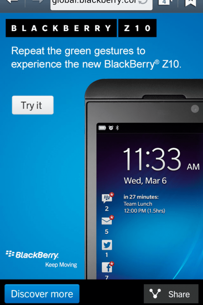 Get a Glimpse of BlackBerry 10 OS on Your iPhone or Android Now