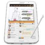 Samsung Galaxy Note 8.0 Tablet - Divas and Dorks - Analie Cruz - @YummyANA - View Verticle With S Pen
