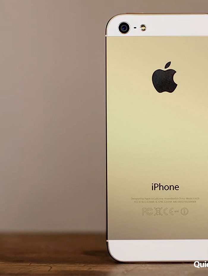 The New iPhone 5S Is Going Gold With A 128GB Storage Option