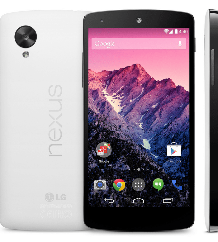 Google Nexus 5 Android Phone by LG – Carriers and Availability