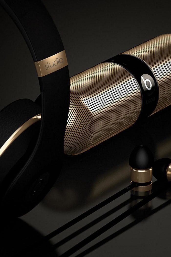 Golden Luxury:  The Alexander Wang x Beats By Dre Collection