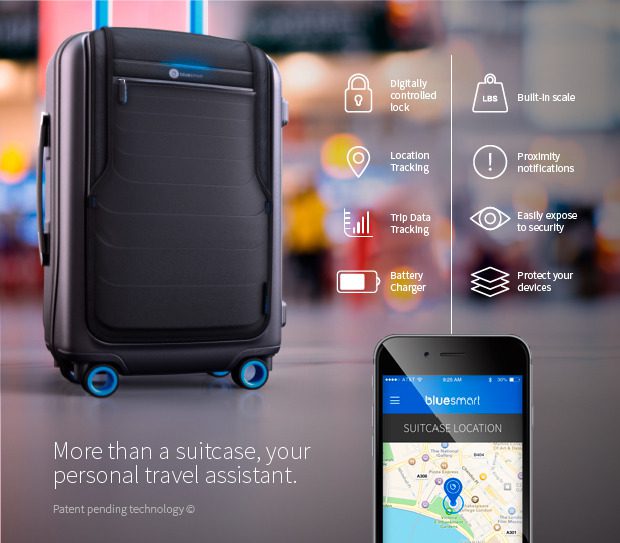 bluesmart luggage app