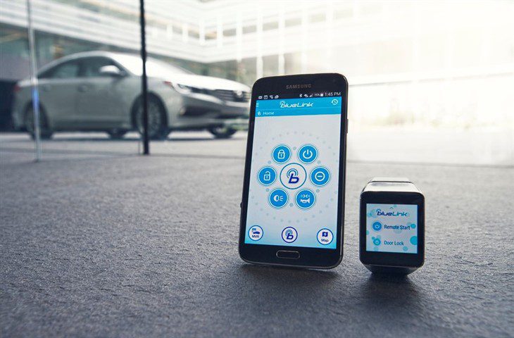 Hyundai Blue Link Smartwatch App