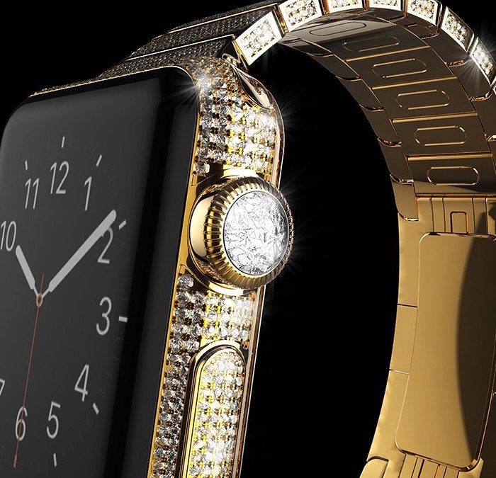 The Blingiest Apple Watch Award Goes To…