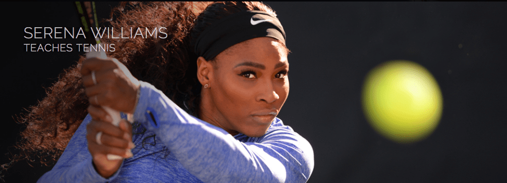 Serena Williams MasterClass