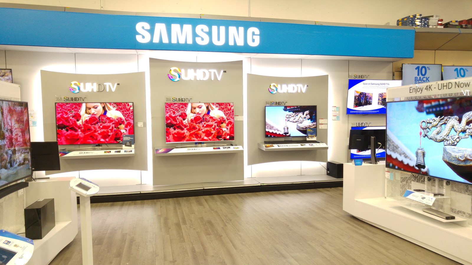 4K Samsung SUHD tv