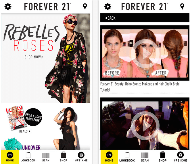 forever 21 app