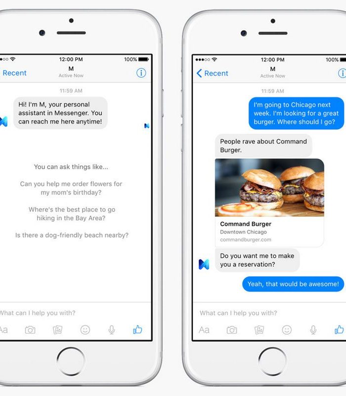 Say Hello To “M” – Facebook’s Answer To Siri, Cortana And Other AI Assistants