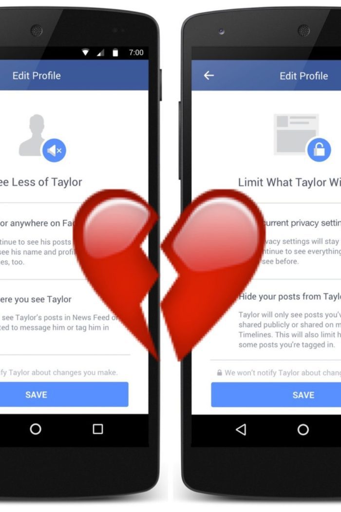 New Facebook Feature Helps Ease The Sting Of Updates from Your Ex