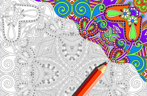 adult coloring