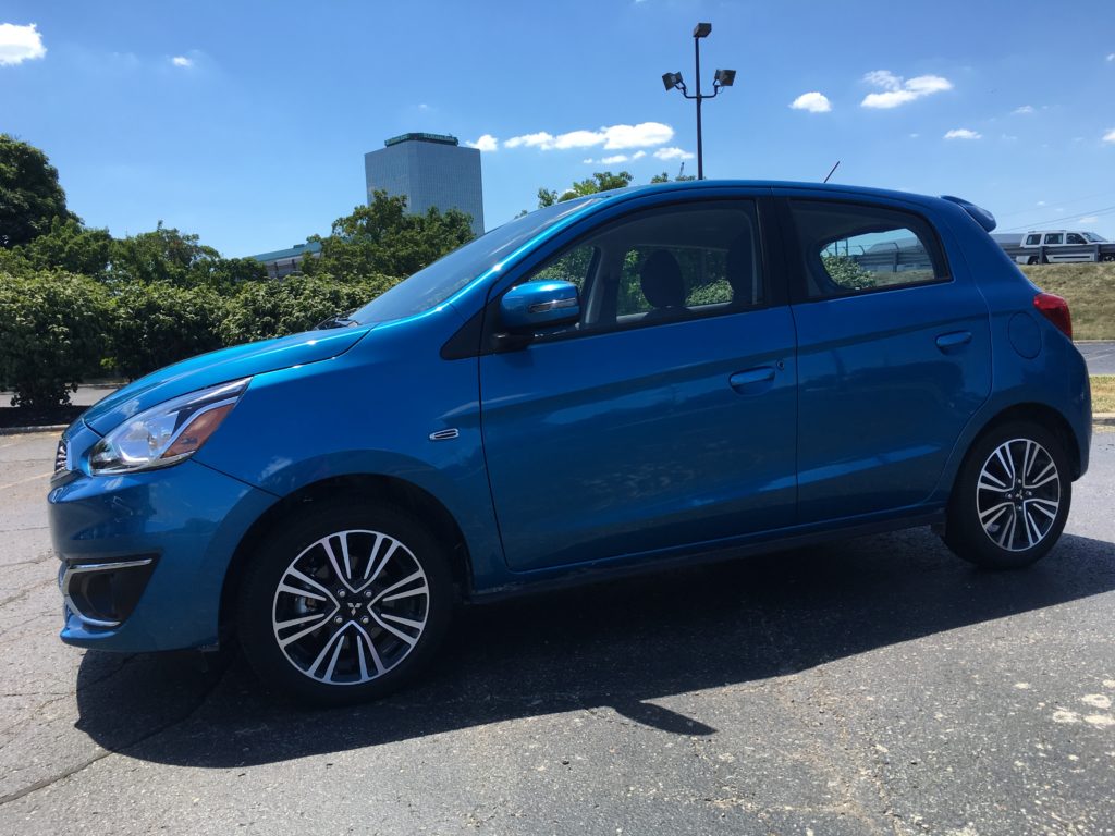 2017 Mitsubishi Mirage exterior